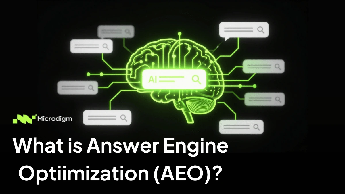 A diagram showing how AI answer engines extract and cite content from web pages